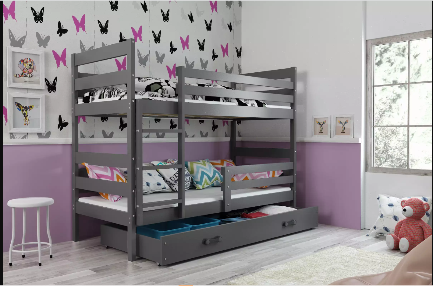 Les lits superposés : transformez votre petite chambre en une oasis de confort